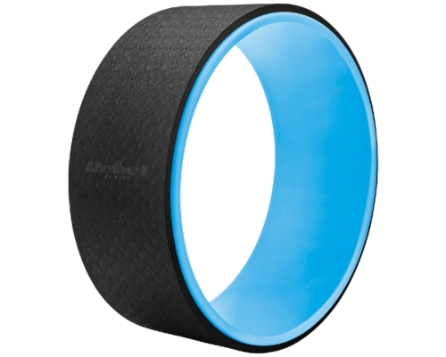 Koło do jogi ćwiczeń Dharma czaro-niebieskie Rebel RBA-3062-BL