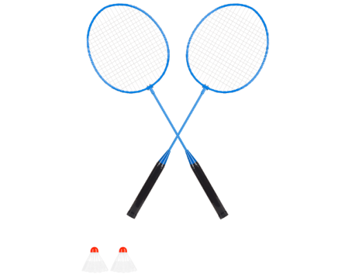 Zestaw do badmintona 2 rakietki + lotki Rebel RBA-4100
