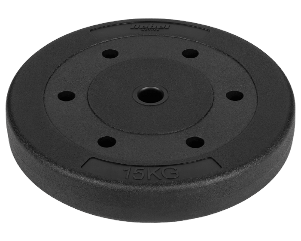 Obciążenia na siłownię bitumiczne 30kg zestaw 2x15kg Rebel RBA-2104