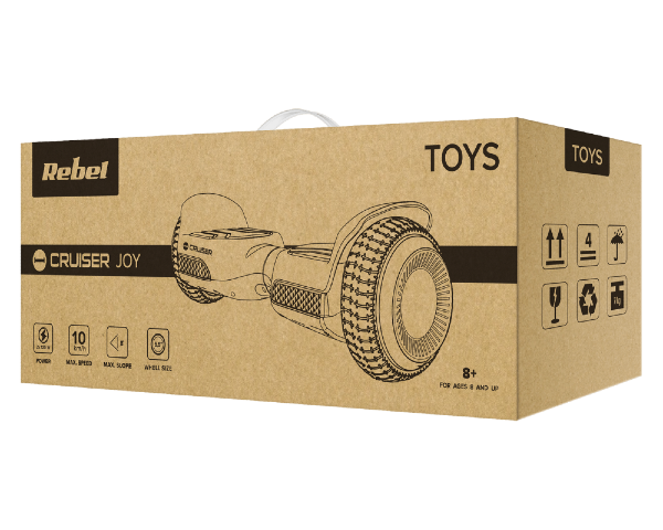 Deskorolka elektryczna dwukołowa Rebel Cruiser Joy