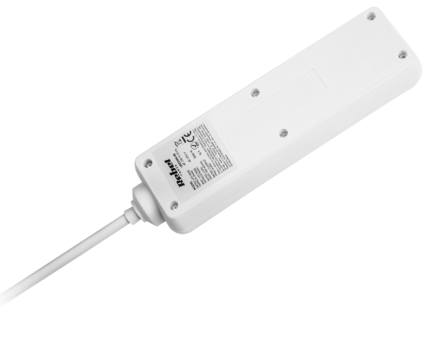 Przedłużacz listwa elektryczna 3 gniazda 1,5m włącznik Rebel URZ3195-1,5
