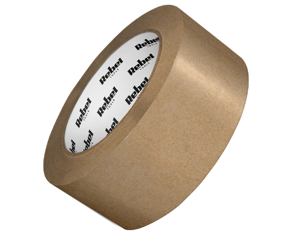 Taśma pakowa papierowa 48 mm x 50 m 120mic Rebel