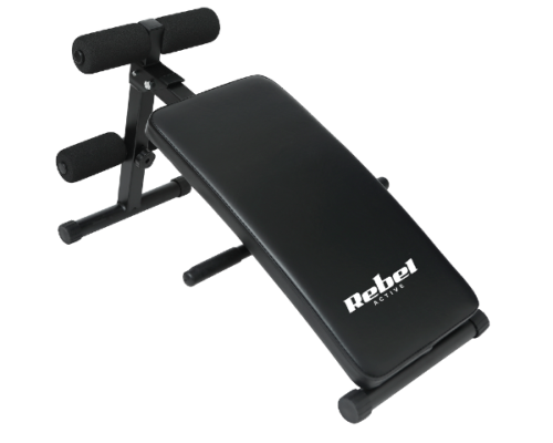 Ławka treningowa skośna do ćwiczenia brzucha Rebel Active