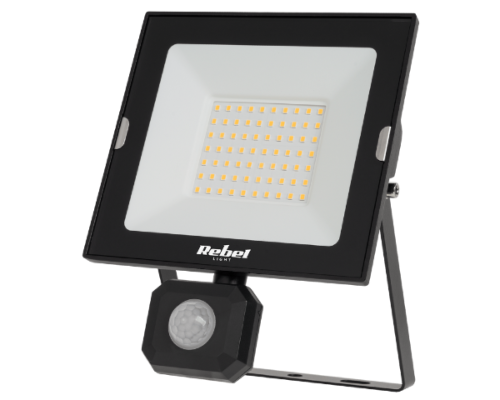 Reflektor LED 50W z sensorem ruchu i zmierzchu 230V 4000K