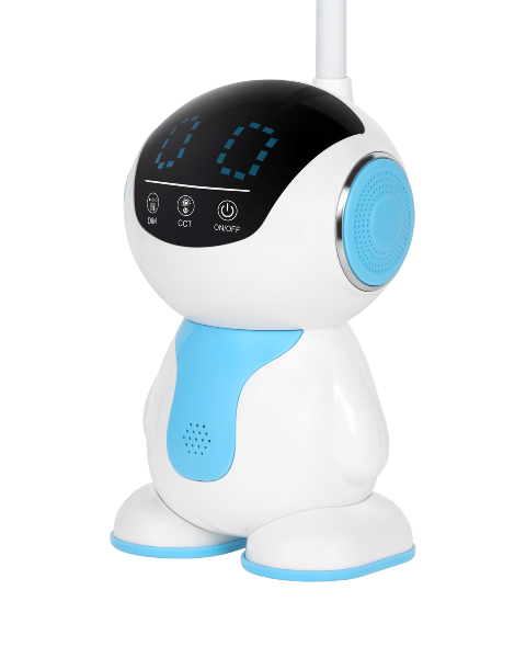 Lampka LED na biurko dla dzieci Robot z regulowanym ramieniem
