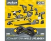 Wiertarko-wkrętarka udarowa akumulatorowa 20V 2A + akcesoria bateria.webp