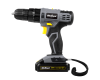 Wiertarko-wkrętarka udarowa akumulatorowa 20V 2A + akcesoria