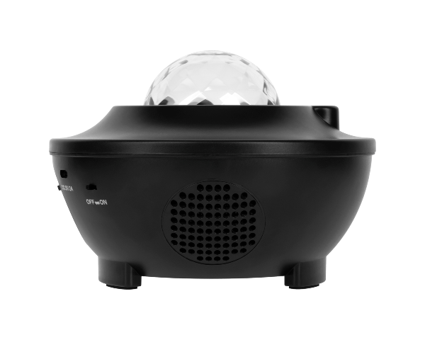 Projektor LED z głośnikiem Bluetooth projekcja nocnego nieba