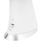 Lampka Led na biurko biała z zegarem termometrem datownikiem