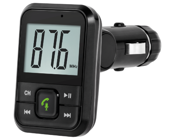 Transmiter FM Bluetooth z wyświetlaczem URZ0467-1