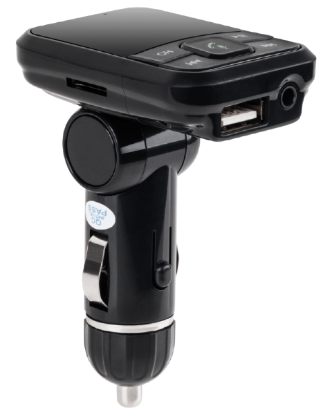 Transmiter FM Bluetooth z wyświetlaczem URZ0467-1