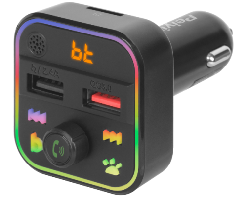 Transmiter samochodowy FM Bluetooth ładowarka URZ0479