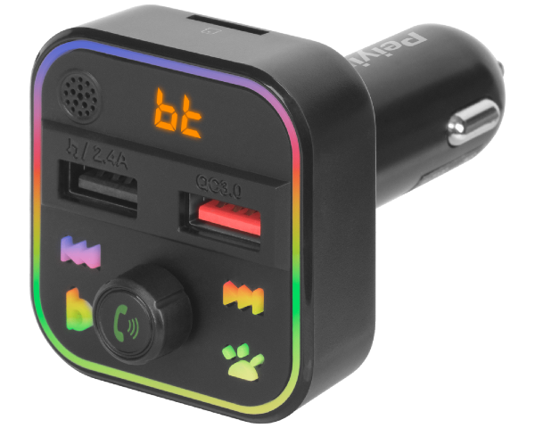 Transmiter samochodowy FM Bluetooth ładowarka URZ0479