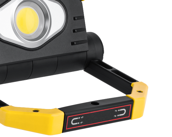 reflektor LED 2 x COB z funkcją power bank Rebel