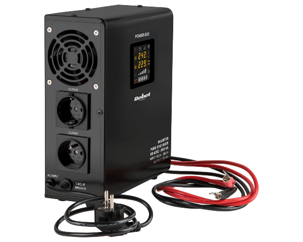 Zasilacz awaryjny naścienny 12V 230V 500W Rebel Power 800