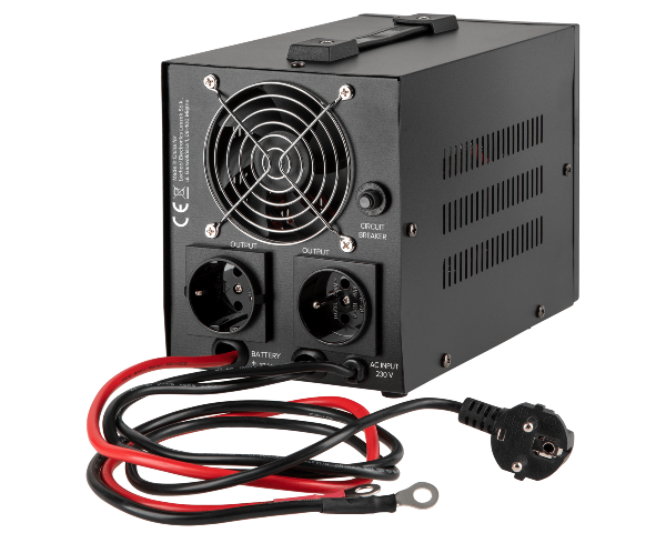Zasilacz awaryjny 12V 230V 500VA/300W Rebel Power 500