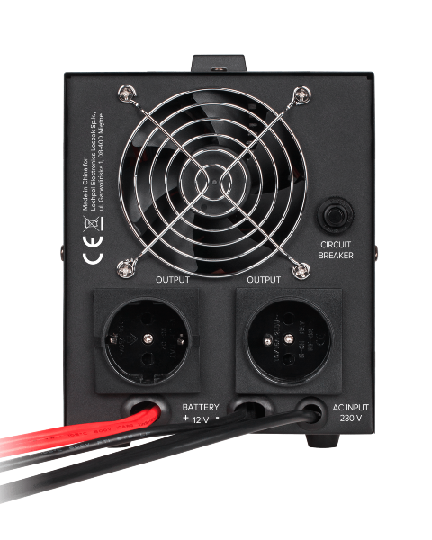 Zasilacz awaryjny 12V 230V 500VA/300W Rebel Power 500
