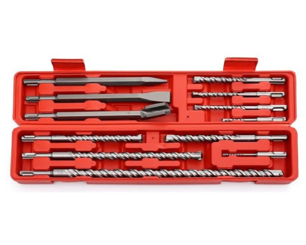 Zestaw 9 wiertel S4 + 3 dluta SDS+ KD10206