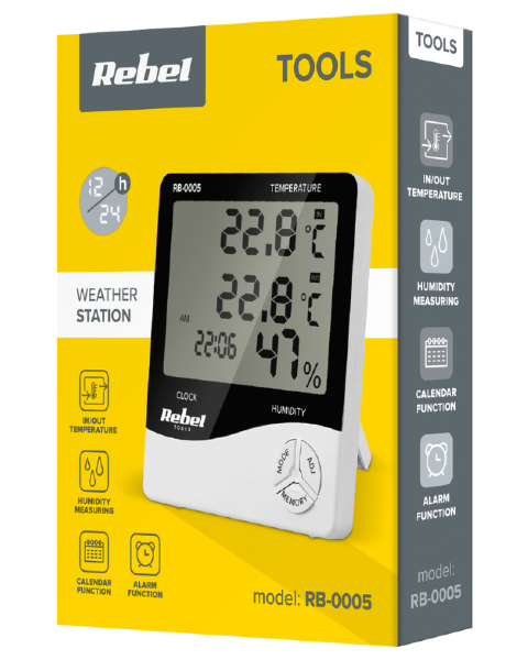 meteo stacja Rebel - box