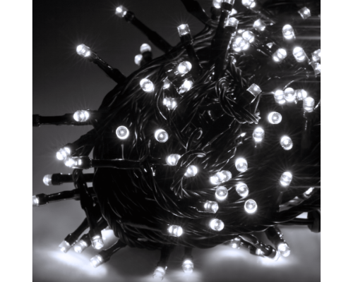 Lampki choinkowe LED 10m zimne białe 8 trybów ZAR0478-1 - 2