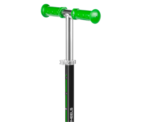 Hulajnoga trójkołowa dla dzieci czarno zielona Rebel ZAB0121G - 2