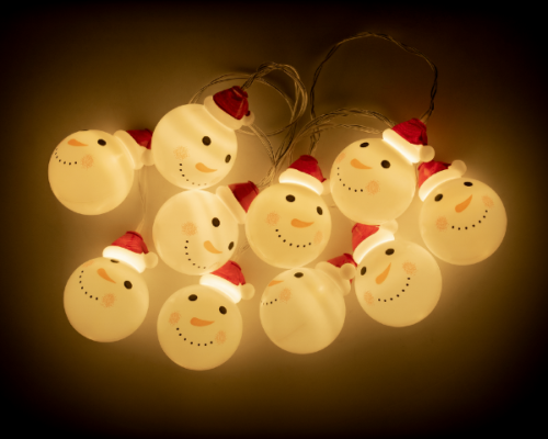 Girlanda lampki bałwanki LED na baterie Rebel ZAR0572 - 2