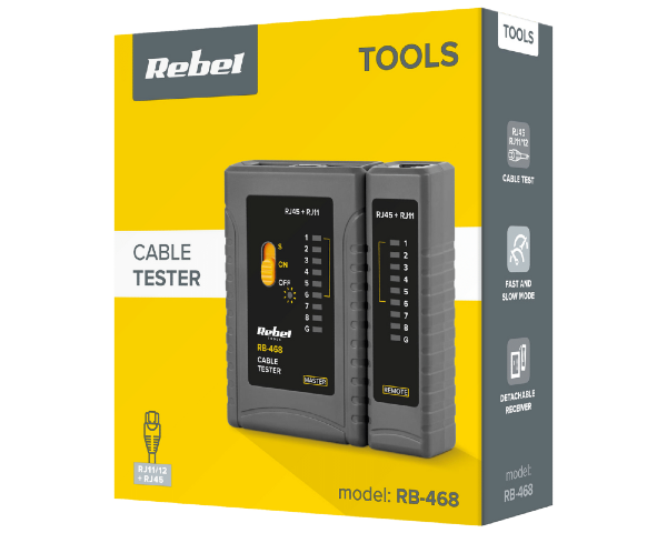 Tester linii telefonicznych Rebel MIE- RB-468 - 3