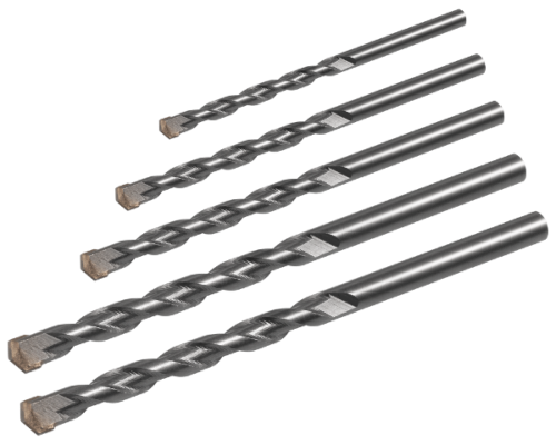 Wiertła do betonu 5szt. zestaw Rebel RB-1121