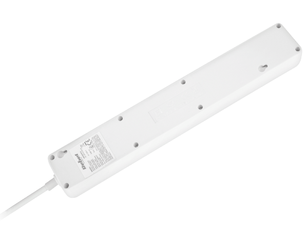 Przedłużacz sieciowy 5 gniazd + 2 wejścia USB 5m Rebel URZ3203-5M - 3