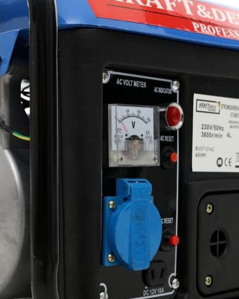 Generator pradotworczy jednofazowy 1200W 12230V KD109N gniazdo