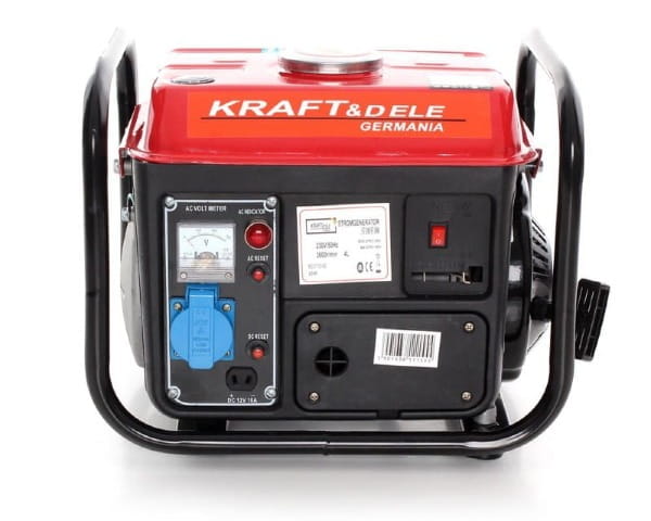 Agregat jednofazowy 1200W 12230V widok z boku