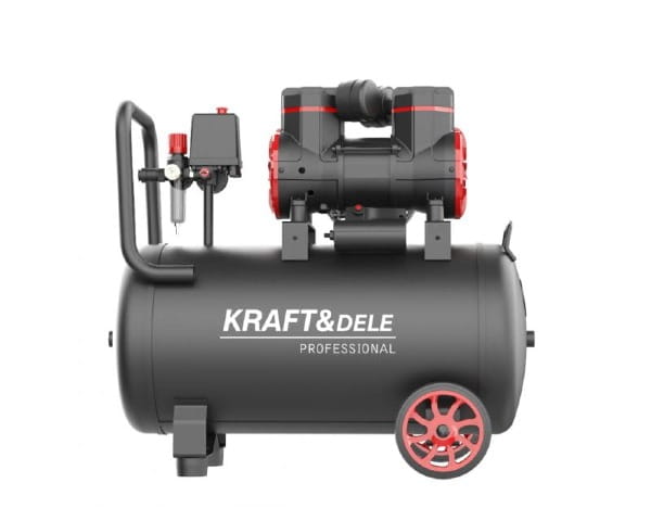 Kompresor bezolejowy 50 l 8 bar 1500W Kraft&Dele