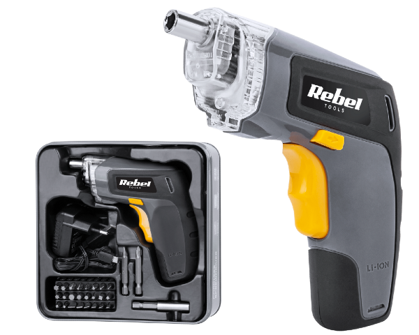Wkrętarka akumulatorowa 3.6V 1300mA Rebel Tools RB-1001.png