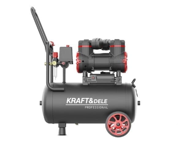 Kompresor bezolejowy 24l  8 bar 1300W Kraft&Dele