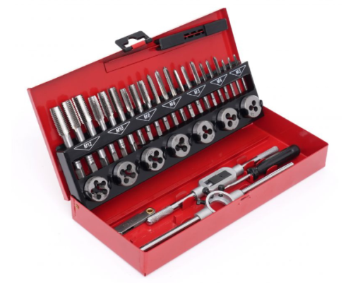 Gwintowniki i narzynki zestaw 32 elementow KD10090