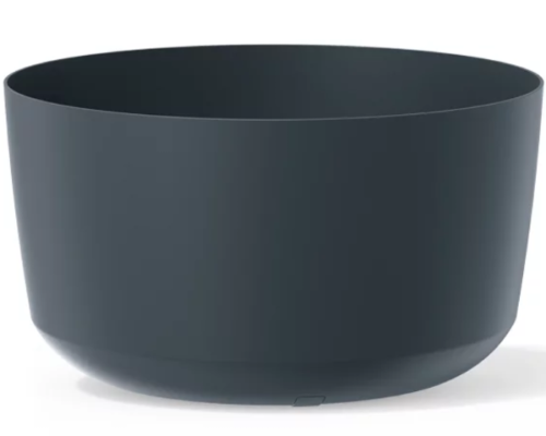 Doniczka okragla 39 cm kolor antracyt Gracia Standard