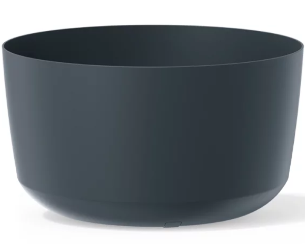 Doniczka okragla 39 cm kolor antracyt Gracia Standard