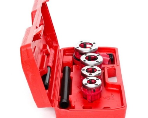 Gwintownica reczna 4 czesci walizka