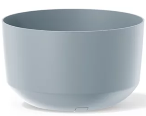 Doniczka okragla 3 l kolor szary Gracia Standard