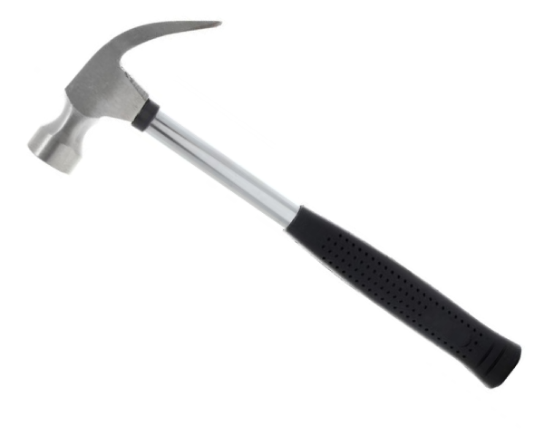 Mlotek stolarski 500 g z gumowa raczka KD264