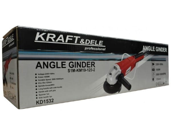 Szlifierka katowa sieciowa 125 mm opakowanie