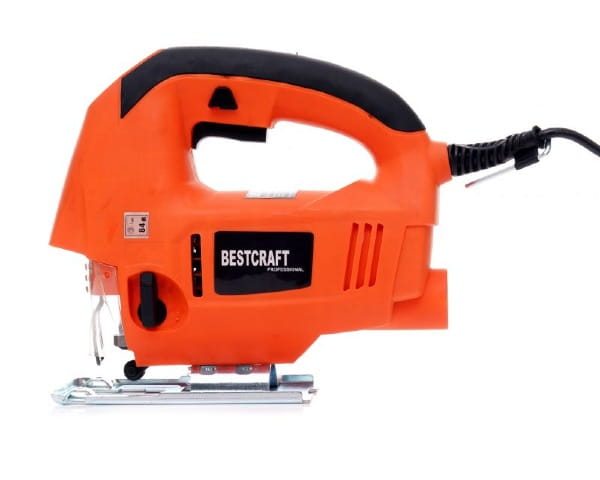 Wyrzynarka ze wskaznikiem laserowym 1200W widok z boku