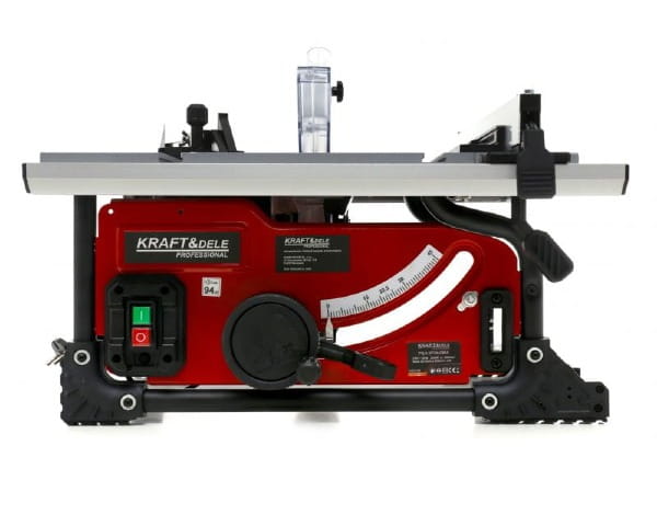 Pila stolowa tarczowa pilarka 2500W widok z boku