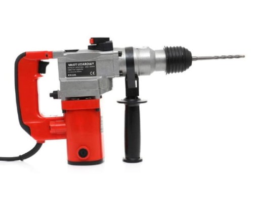 Mlot udarowy 1600W + dluta KD1691 widok z boku