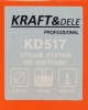 Stojak do wiertarki statyw z uchwytem 400 mm KD517 tabliczka znamionowa