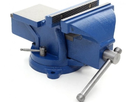 Imadło obrotowe 200 mm z kowadłem slusarskie Kraft&Dele