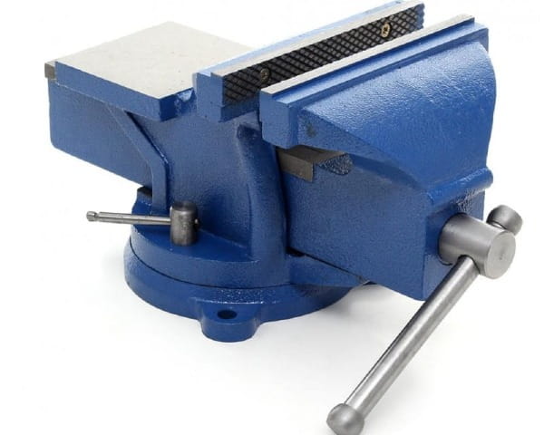Imadlo obrotowe 125 mm z kowadlem slusarskie Kraft&Dele