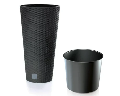 donica wysoka z wkladem 57 cm prosperplast rato tubus