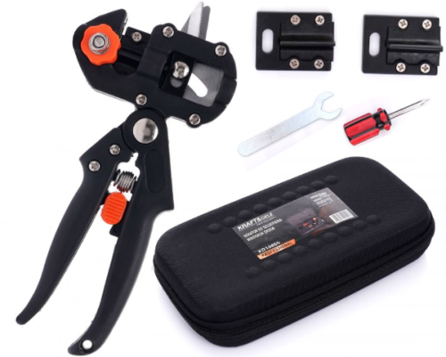 Sekator do szczepienia roslin z pokrowcem i akcesoriami KD10655