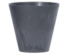 doniczka okragla antracyt 12 l Tubus beton effect